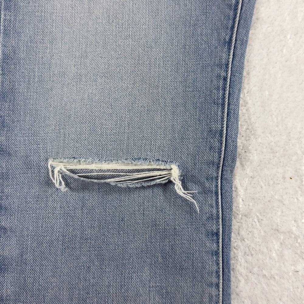 Daily Blue By AG Hype Straight Leg Jeans High Rise Distressed Dust Size‎ 25 NEW - Picture 5 of 15